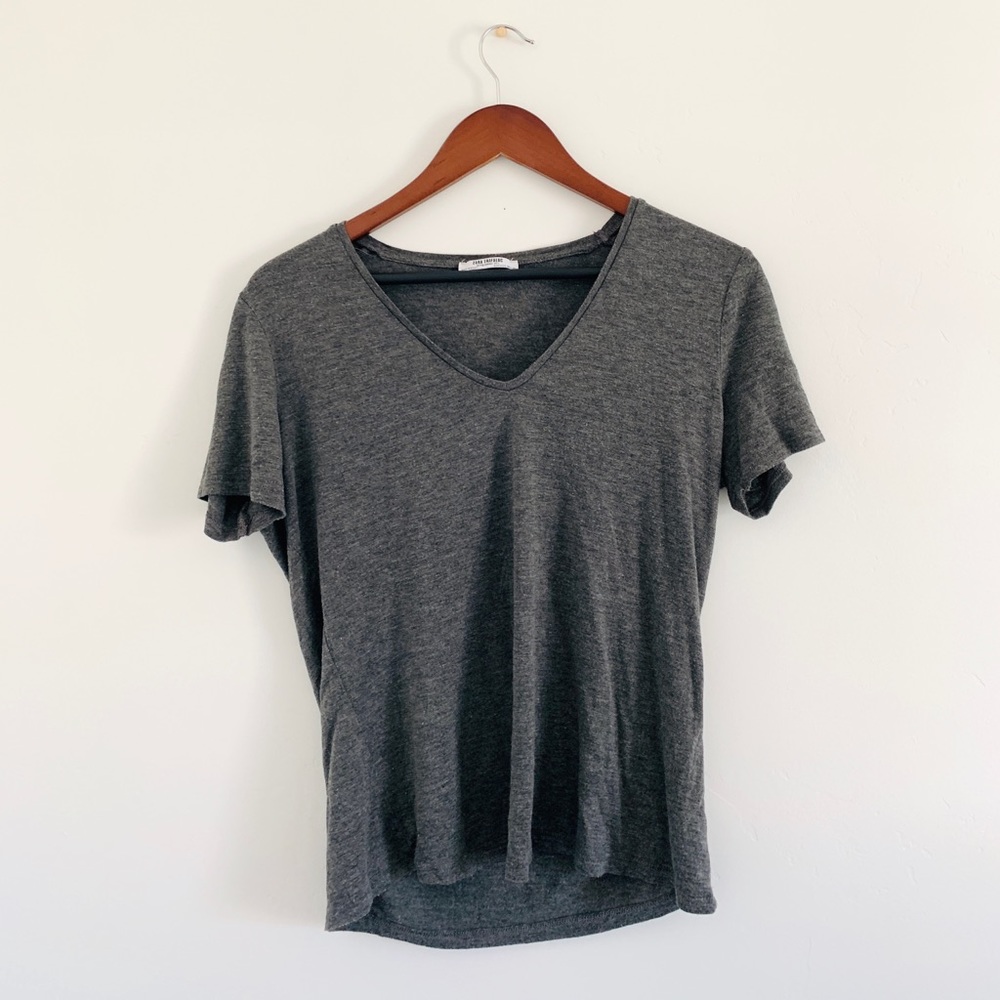 Zara Dark gray v neck
